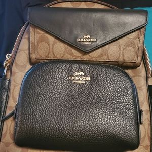 Coach Bookbag purse & wallet
